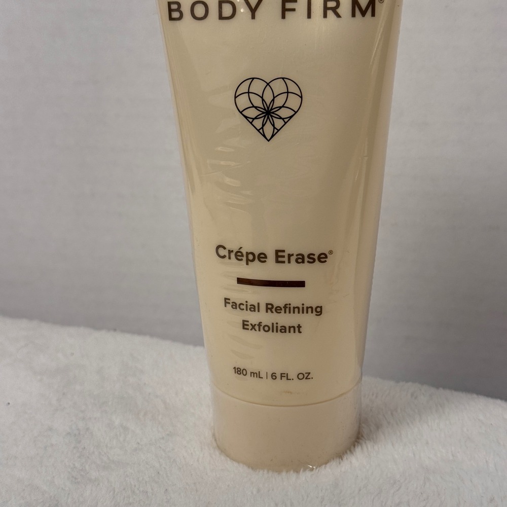 Crepe Erase Body Firm Facial Refining Exfoliant 6 oz 180 mL New Sealed